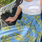 Tania Wrap Pants - Navy Tribal