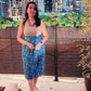 Jainee Plus Size Wrap Skirt In Floral Brown [LAST PIECE]