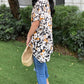 Kyla Kimono - Tropical Yellow