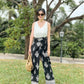 Tania Wrap Pants - Black Bohemian