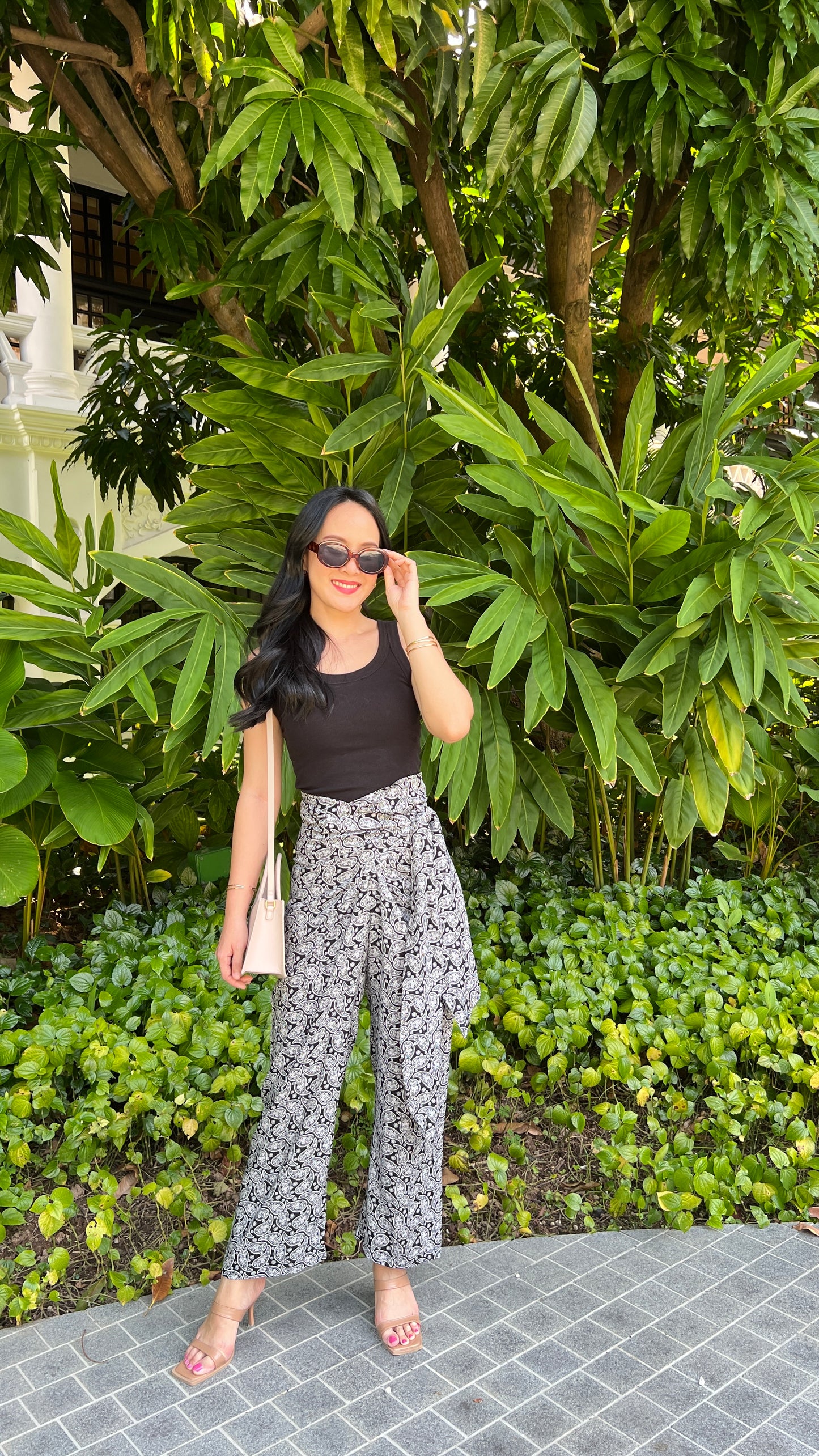 Tania Wrap Pants - Black