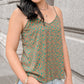 Bea Camisole - Brown/Green