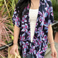 Kyla Kimono - Purple Bloom