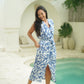 Sofia Dress - China Blue