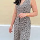 Kali Jumpsuit - Black / Beige