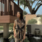 Sofia Dress - Black Palm