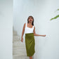 Naomi Wrap Skirt - Olive