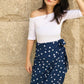 Amber Asymmetrical Top - White