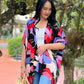 Kyla Kimono - Black Garden