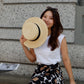 Naomi Wrap Skirt In Chocolate Poppy Print