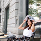 Naomi Wrap Skirt In Chocolate Poppy Print